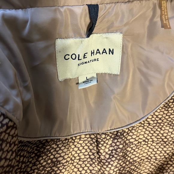 Cole Haan Grey Quilted Puffer Jacket - Picture 5 of 6